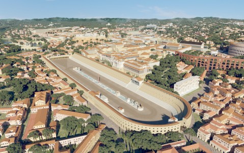 在史诗般的新3D重建中飙升古罗马的寺庙，妓院和浴室