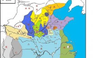 战国时期七国地图至今多少年 七国地图和现地图对照